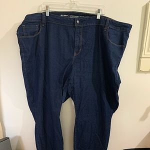 Dark Wash Super Skinny Mid Rise Jeans Size 28